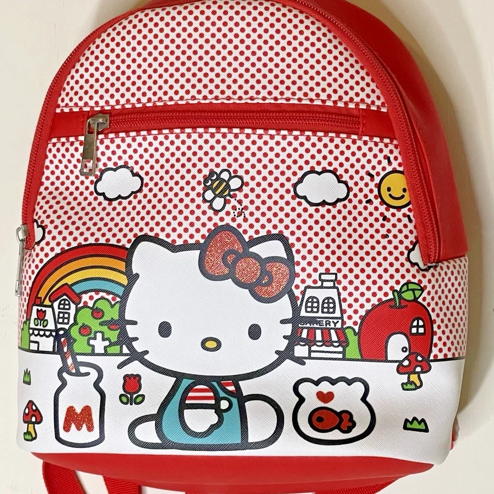 Sanrio leather top